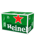 Picture of Heineken Original Pure Malt Lager Beer Bottles 24 x 330ml
