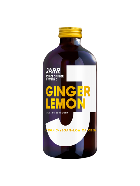 Picture of Jarr Ginger Lemon Sparkling Kombucha 330ml
