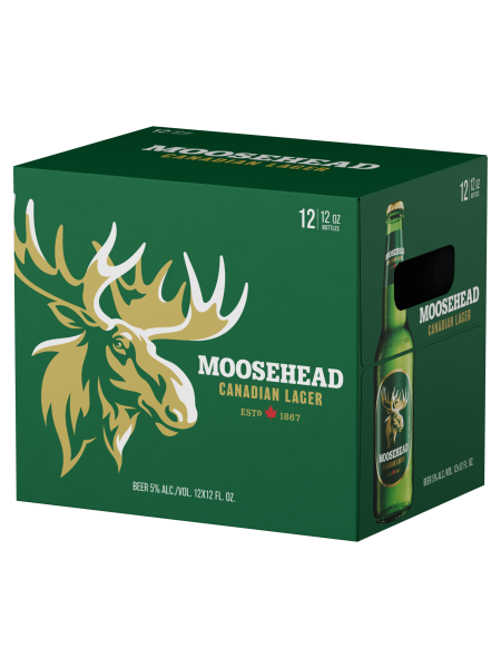 Picture of Moosehead 12 Canadian Lager Beer