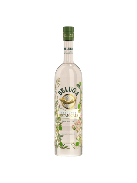 Picture of  Beluga Adriatic Botanicals Rose and Lime Infused Spirit Drink 0.7 Litre