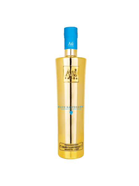 Picture of Au Vodka Blue Raspberry Flavoured Vodka Spirit Drink 70cl