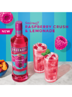 Picture of Smirnoff Raspberry Crush Flavoured Vodka 70cl