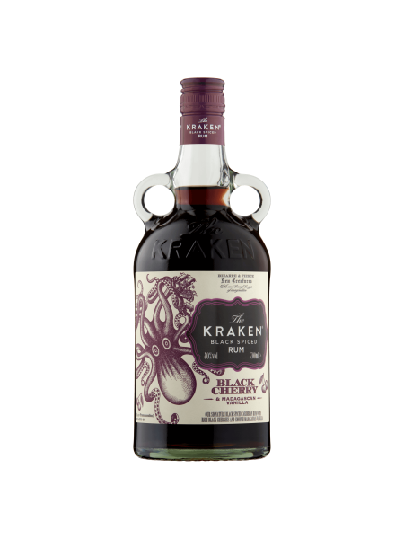 Picture of The Kraken Black Spiced Rum Black Cherry & Madagascan Vanilla 70cl