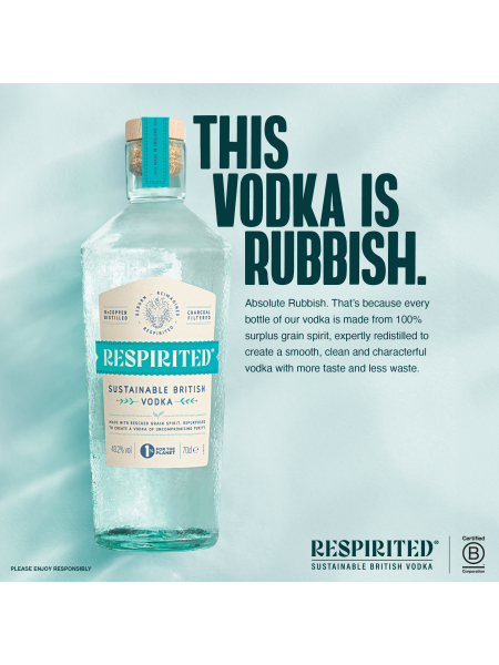 Picture of Respirited Vodka 70cl