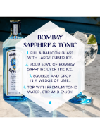 Picture of BOMBAY SAPPHIRE London Dry Gin, 5cl