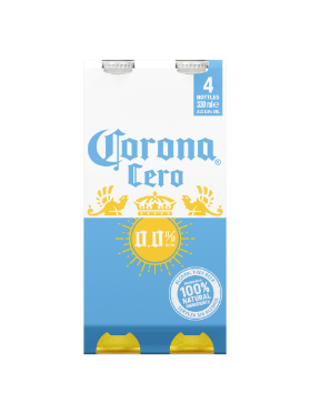 Show details for Corona Cero 4 x 330ml Picture of Corona Cero 4 x 330ml