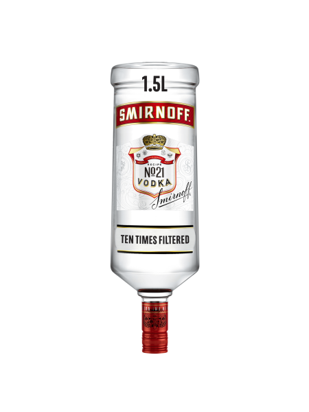 Picture of Smirnoff No. 21 Vodka 37.5% vol 1.5L