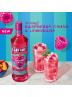 Picture of Smirnoff Raspberry Crush Flavoured Vodka 70cl