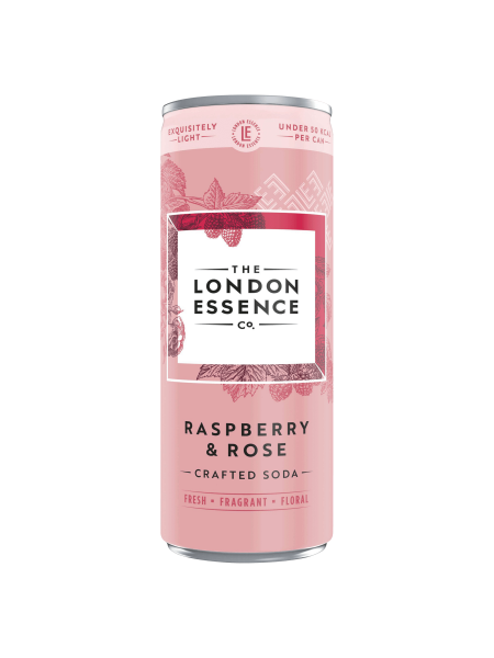 Picture of The London Essence Co. Raspberry & Rose Crafted Soda 250ml