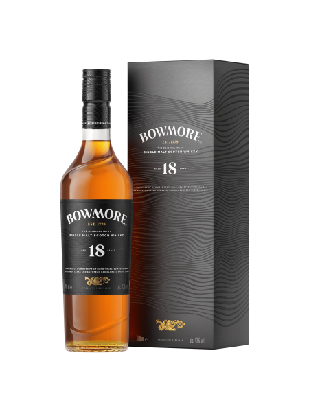 Picture of Bowmore Aged 18 Years Single Malt Scotch Whisky 700ml