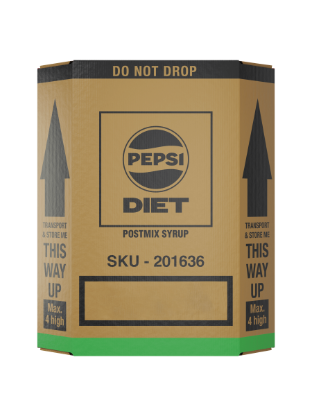 Picture of Pepsi Diet Postmix Syrup 7L