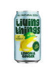 Show details for Living Things Lemon & Ginger 12 x 330ml Picture of Living Things Lemon & Ginger 12 x 330ml