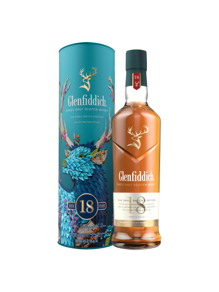 Picture of Glenfiddich Aged 18 Years Single Malt Scotch Whisky 70cl