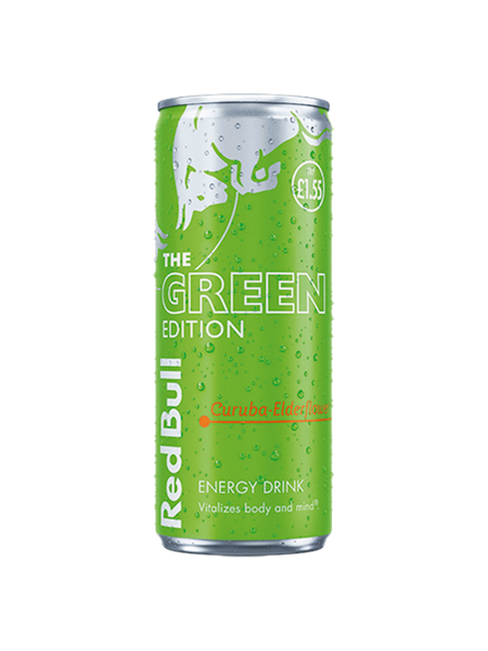 Picture of Red Bull Energy Drink Green Edition Curuba-Elderflower 250ml 12 Pack PM 1.55