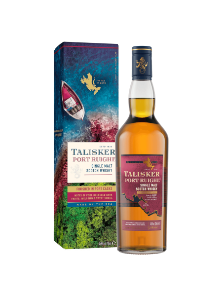 Picture of Talisker Port Ruighe Single Malt Scotch Whisky 45.8% vol  70cl